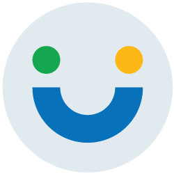 green, yellow, blue and white logo of the website written in English, My Business Brazil