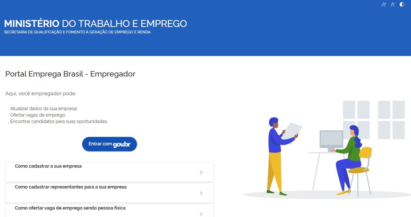 site do ministério do trabalho