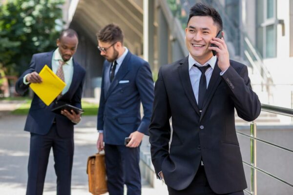 Portrait of multi ethnic business team